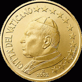 50 Cent UNC Vaticaan